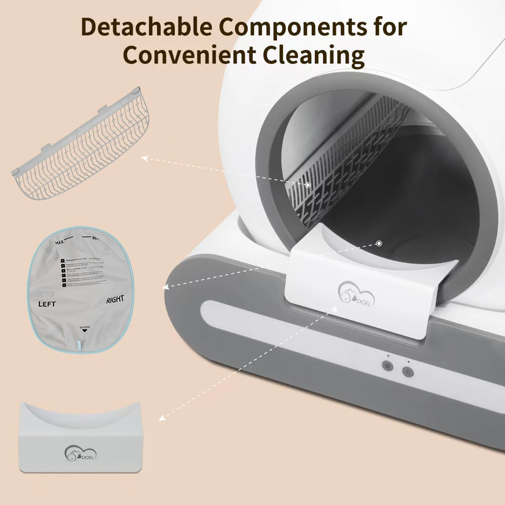 ZeliPet™ SmartCare Self-Cleaning Litter Box